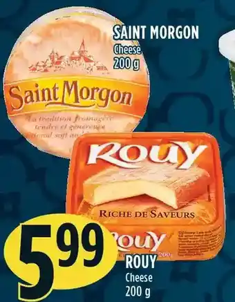 Marché Adonis Rouy cheese | saint morgan cheese offer