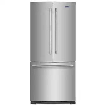 Best Buy Maytag 30" 20 cu. ft. french door refrigerator with led lighting (mfb2055frz) - stainless steel offer