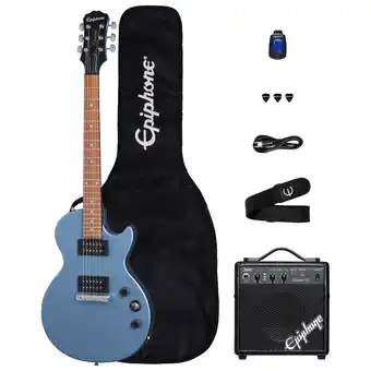 Best Buy Epiphone les paul special i electric guitar pack (ppeg-elps1penh3-us) - pelham blue offer