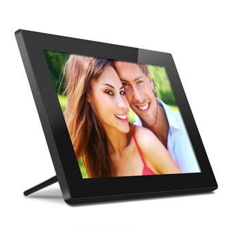 Best Buy Aluratek 10" 16gb wi-fi digital photo frame with touch screen (aws10f) - black offer