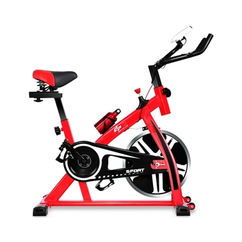 Best Buy Costway adjustable exercise bike w/ 18lbs flywheel - cycling, cardio fitness, aerobic workout offer