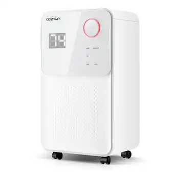 Best Buy Costway 32 pints 2000 sq. ft dehumidifier for home & basements w/3-color digital display offer