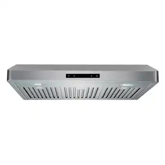 Best Buy Roxon 860 cfm slim range hood stainless steel kitchen exhaust fan under cabinet style with remote rxn-u12bsn-30 offer