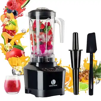 Best Buy Ventray professional countertop blender, 1500w 6-speed high power smoothie maker for kitchen, 5 programs 68 oz high-speed mix offer