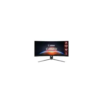 Best Buy Msi mpg artymis 343cqr 34in ultrawide 21:9 va curved 1000r gaming monitor, 165hz 1ms, 1440p uwqhd, height adjustable, freesyn offer