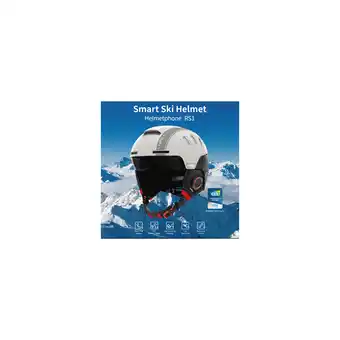 Best Buy Grey smart ski & snowboard helmet medium - bluetooth, sensor controlled eps 4d moulding, one click phone answer, walkie talki offer