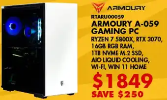 Canada Computers Armoury A-059 Gaming PC offer