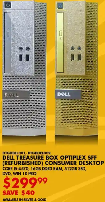 Dell Treasure Box Optiplex SFF Consumer Desktop