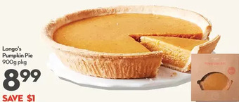 Longo's Longo's pumpkin pie offer