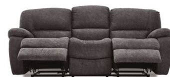 Leon's Peyton reclining sofa - grey offer