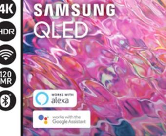 Leon's Samsung 65" uhd qled 4k smart tv - qn65q60bafxzc offer