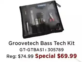 Long & McQuade Groovetech bass tech kit offer