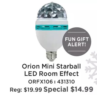 Long & McQuade Orion mini starball led room effect offer