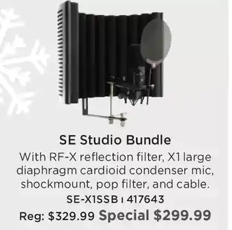 Long & McQuade Se studio bundle offer