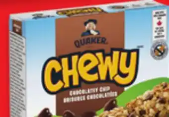 Quaker chewy snack bars