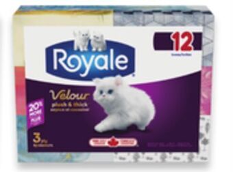 Walmart Royale 3-ply facial tissue offer