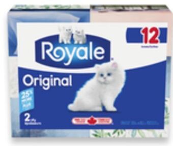 Walmart Royale 2- or 3-ply facial tissue offer