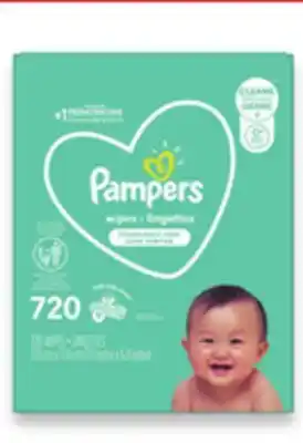 Walmart Pampers 6x, 7x, or 10x wipes offer
