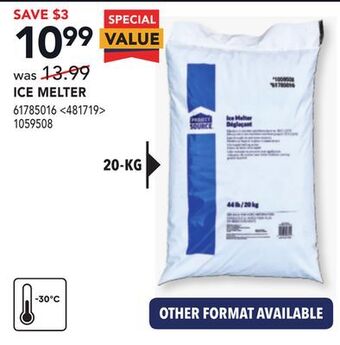Lowe's Project source ice melter offer