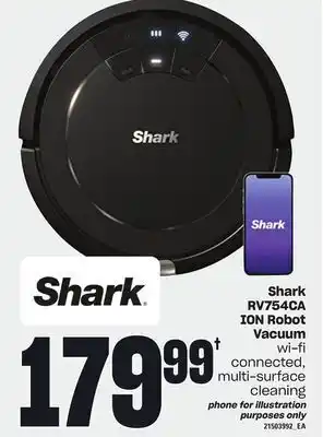 Shark rv754ca ion robot vacuum