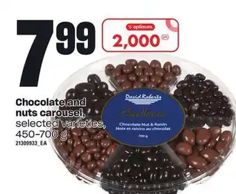 Loblaws Chocolate and nuts carousel, 450-700 g offer