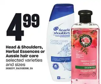 Loblaws Head & shoulders, herbal essences or aussie hair care offer