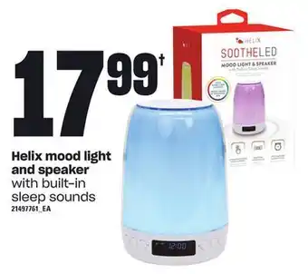 Loblaws Helix mood light and speaker offer