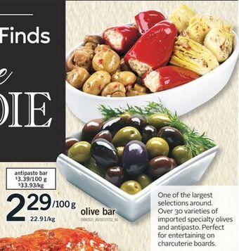 Fortinos Olive bar offer