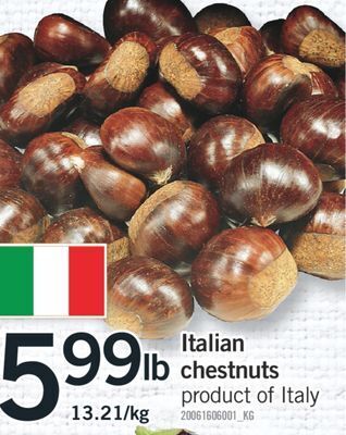 Fortinos Italian chestnuts offer