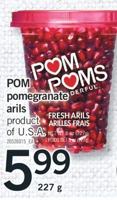 Fortinos Pom pomegranate arils, 227 g offer