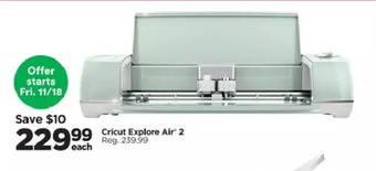 Michaels Cricut explore air 2 offer