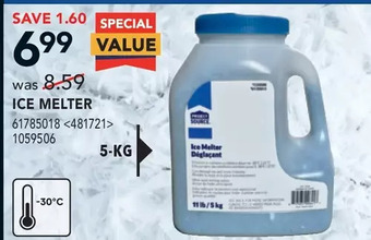 Lowe's Ice melter offer