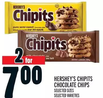 Metro Hershey's chipits chocolate chips offer