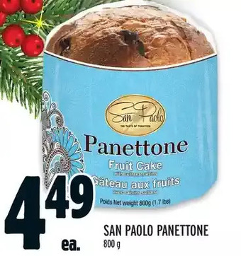 Metro San paolo panettone offer