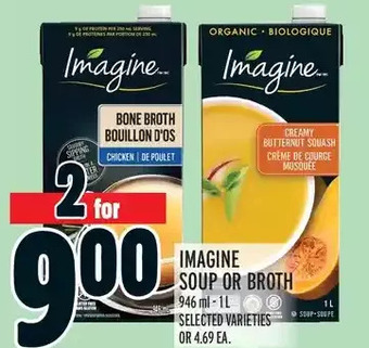 Metro Imagine soup or broth offer