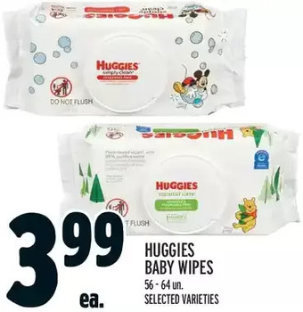Metro Huggies baby wipes offer