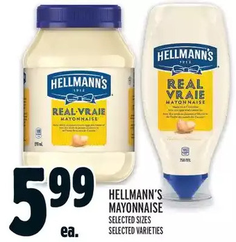 Metro Hellmann's mayonnaise offer