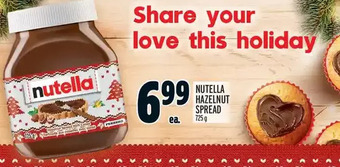 Metro Nutella hazelnut spread offer