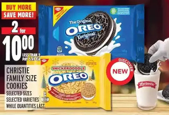 Metro Christie family size cookies offer