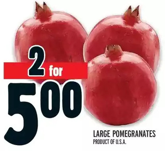 Metro Large pomegranates offer