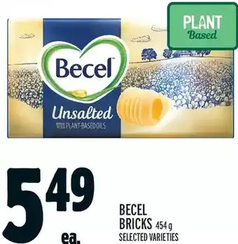 Metro Becel bricks offer