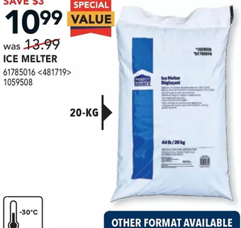 RONA Ice melter offer