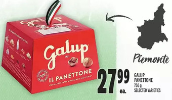 Metro Galup panettone offer