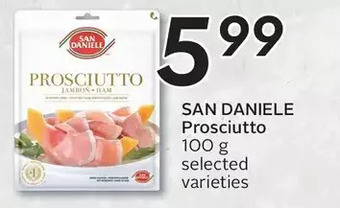 Sobeys San daniele prosciutto offer
