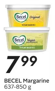 Sobeys Becel margarine offer