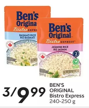 Sobeys Ben's original bistro express offer