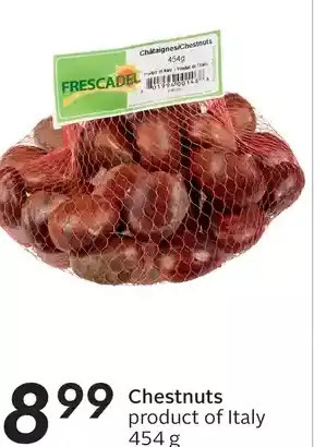 Sobeys Chestnuts offer