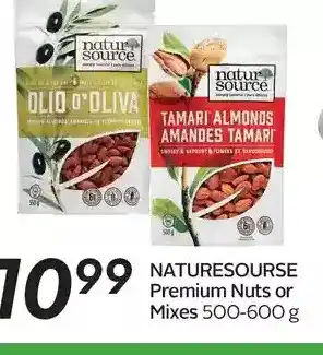 Sobeys Naturesource premium nuts or mixes offer