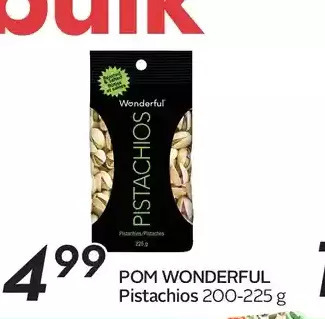 Sobeys Pom wonderful pistachios offer