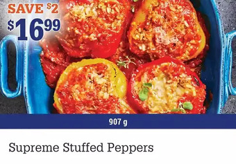 M & M Food Market Supreme stuffed peppers offer